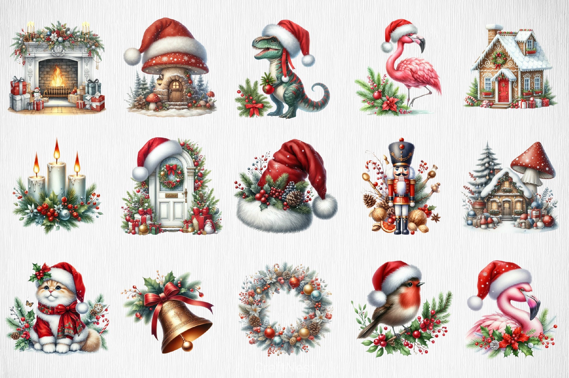 Christmas Clipart Bundle 13 - CraftNest - Digital Crafting and Art
