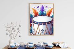 Mardi Gras Drum Clipart Bundle - CraftNest - Digital Crafting and Art