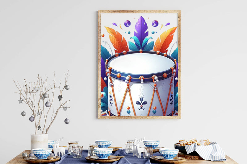 Mardi Gras Drum Clipart Bundle - CraftNest - Digital Crafting and Art