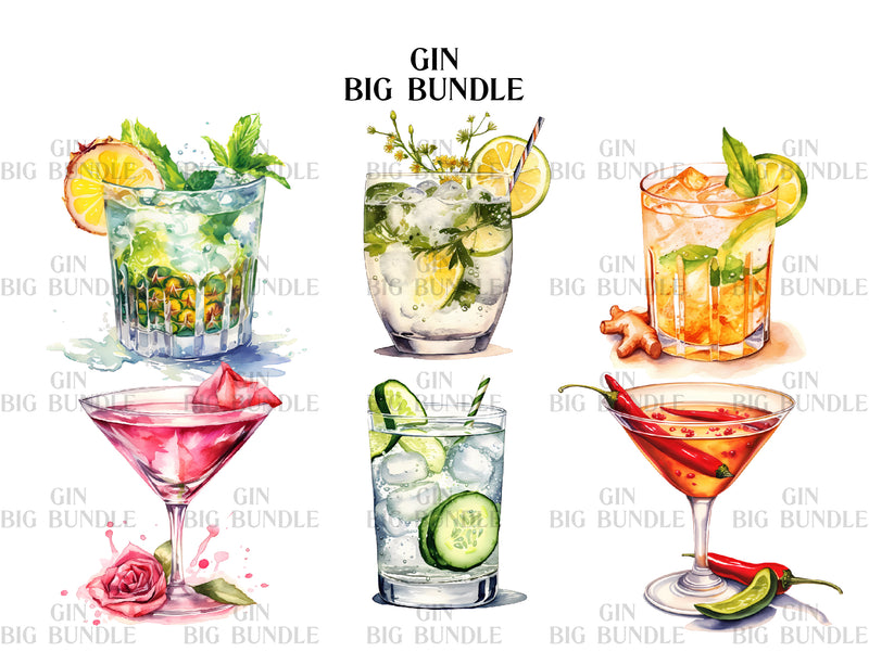 Gin Clipart - CraftNest