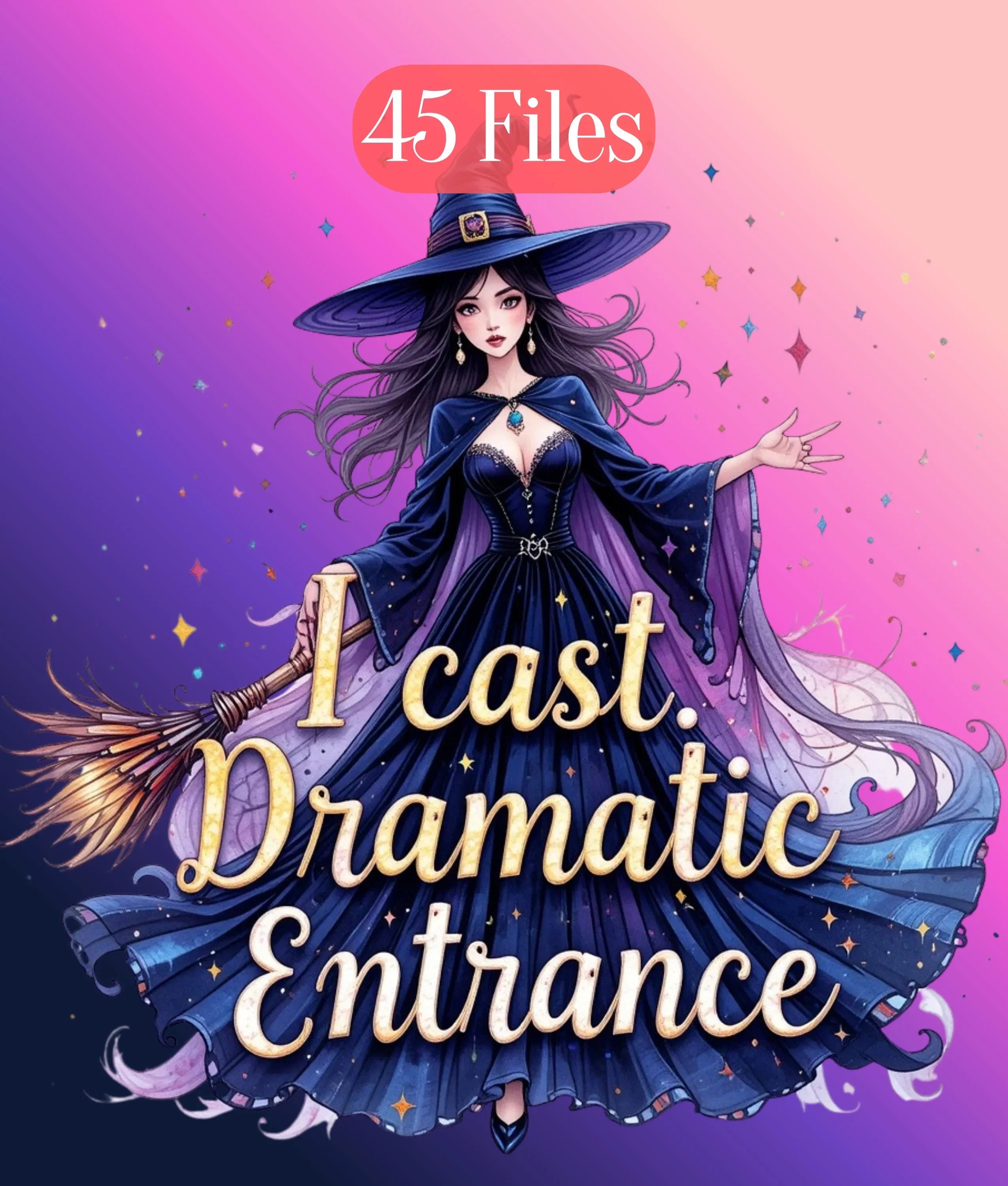Sarcastic Witch Clipart Bundle - CraftNest - Digital Crafting and Art
