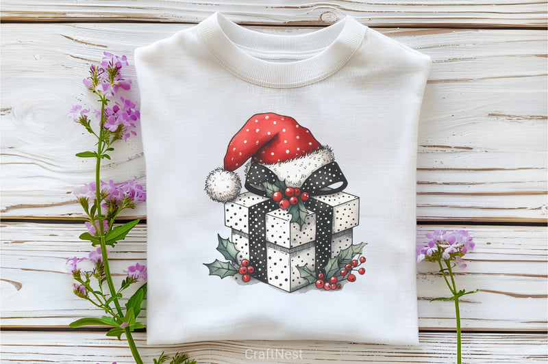 Christmas Gift Box Clipart Bundle - CraftNest - Digital Crafting and Art