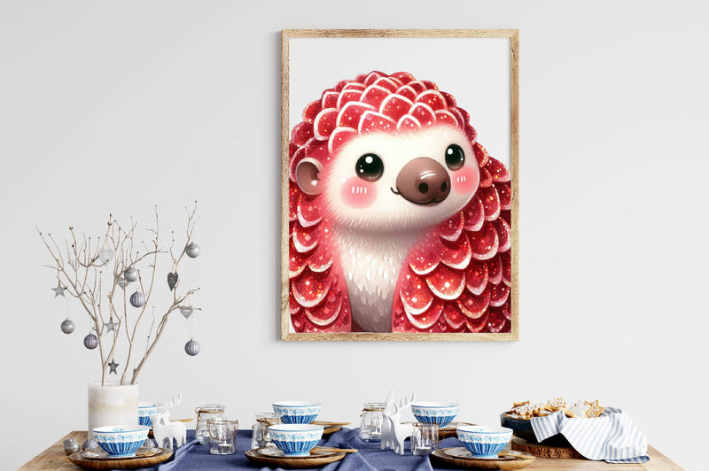 Glitter Pangolin Clipart Bundle - CraftNest - Digital Crafting and Art