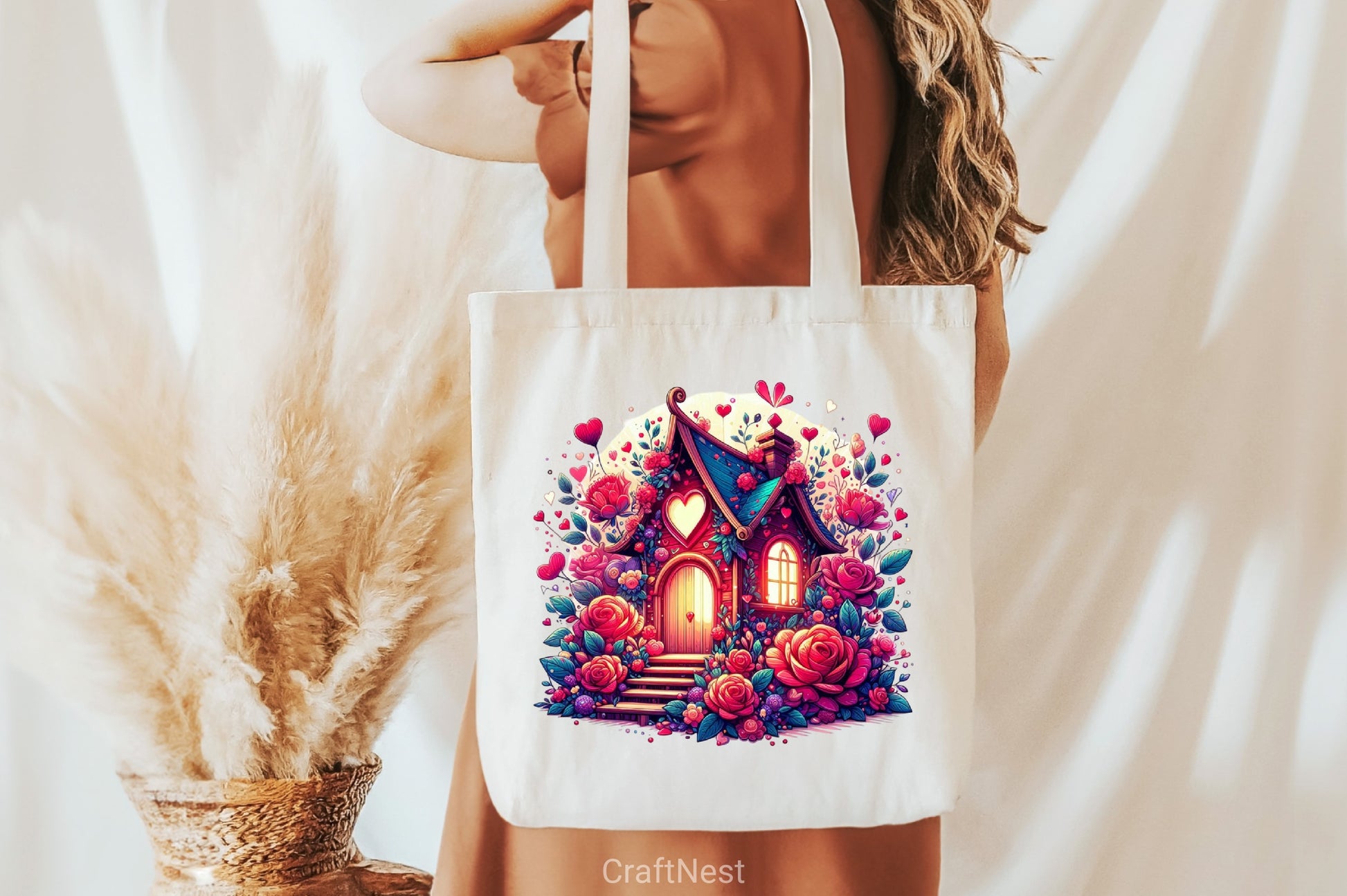 Valentine Fairy House Clipart Bundle 2 - CraftNest - Digital Crafting and Art