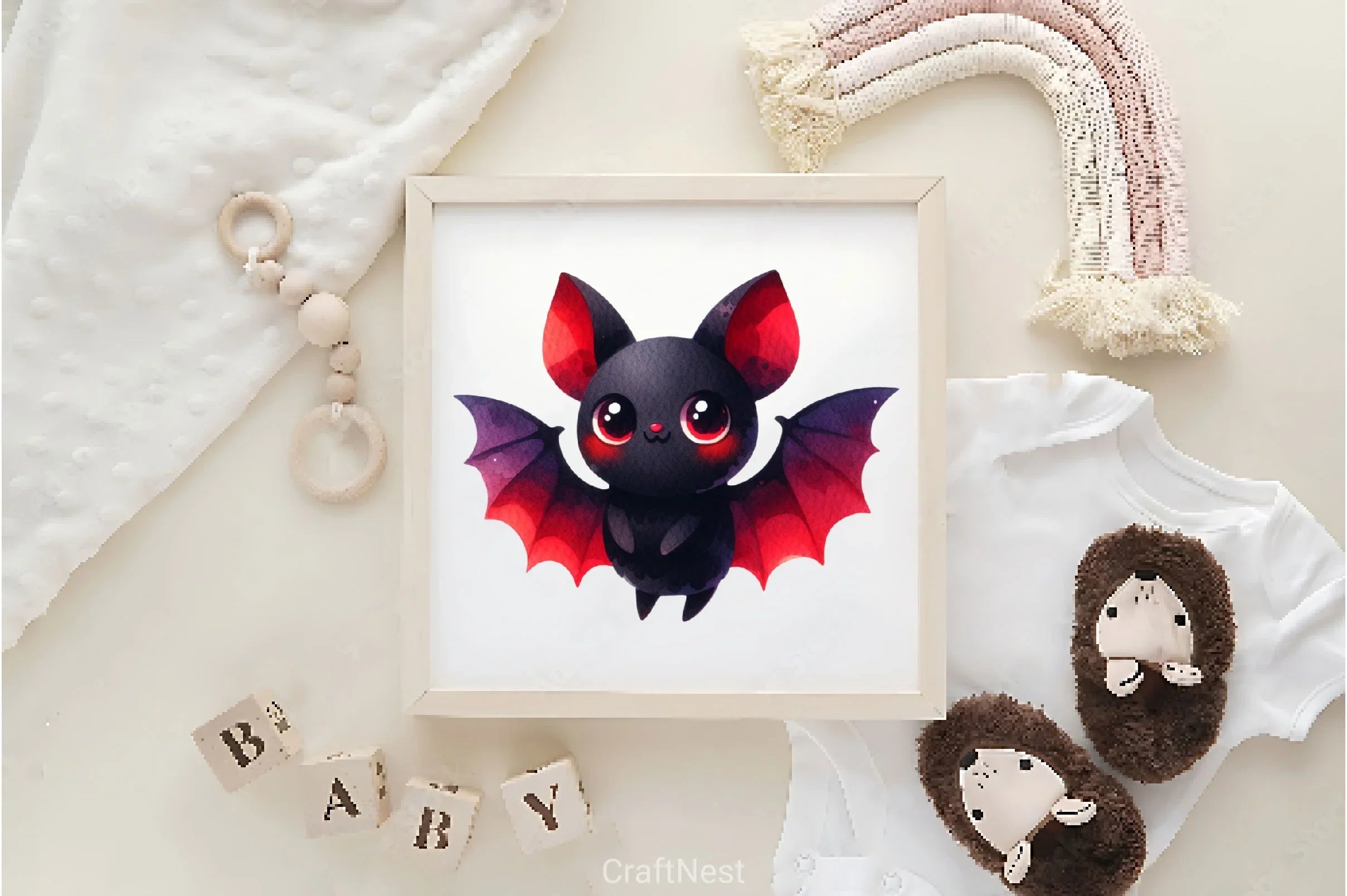 Halloween Cute Bat Clipart Bundle 2 - CraftNest - Digital Crafting and Art