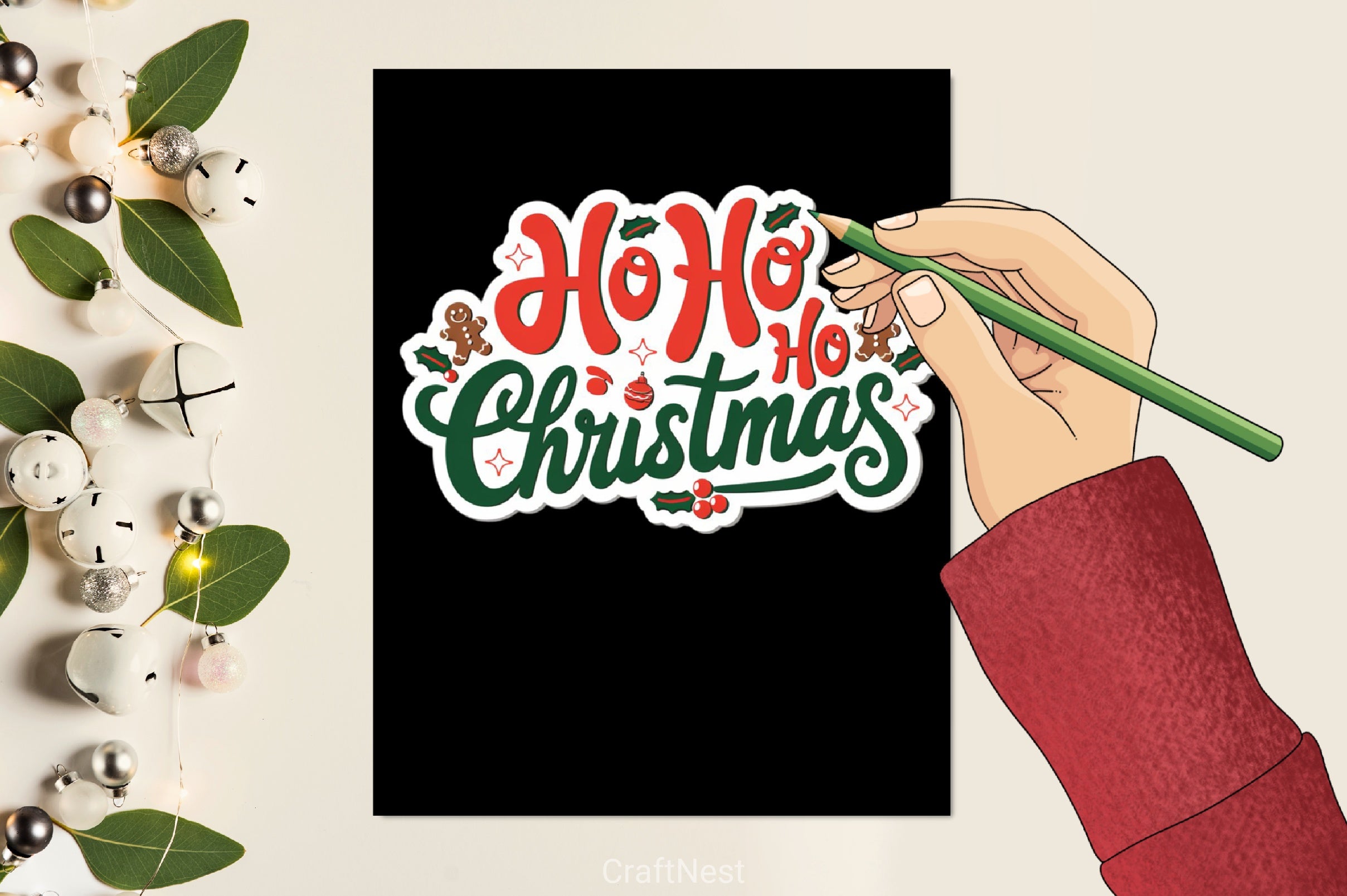 Christmas Sticker Clipart Bundle - CraftNest - Digital Crafting and Art