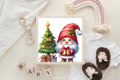 Christmas Gnome Clipart Bundle - CraftNest - Digital Crafting and Art