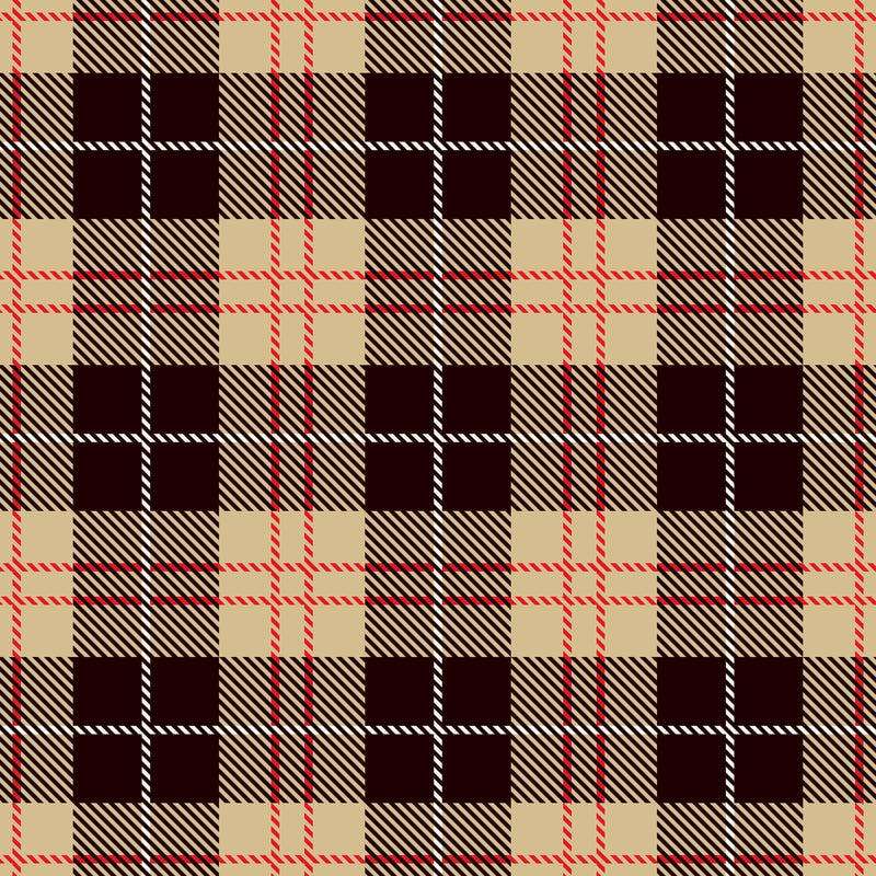 Autumn Plaid Digital Paper - CraftNest - Digital Crafting and Art