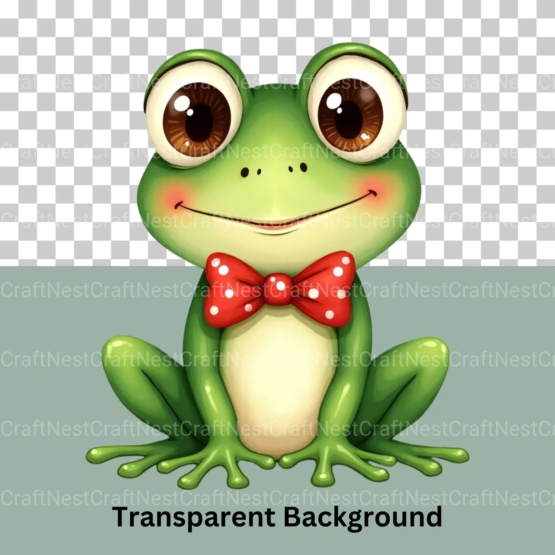 Frogs Updated Clipart Bundle - CraftNest - Digital Crafting and Art