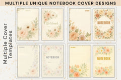 Stylish Notebook Cover Design - CraftNest - Digital Crafting and Art