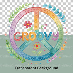 Hippie 70S Update Clipart Bundle - CraftNest - Digital Crafting and Art