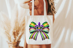 Mardi Gras Coquette Bow Clipart Bundle 3 - CraftNest - Digital Crafting and Art