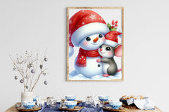 Funny Christmas Mouse Clipart Bundle 2 - CraftNest - Digital Crafting and Art