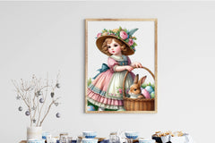 Easter Girl Clipart Bundle 2 - CraftNest - Digital Crafting and Art