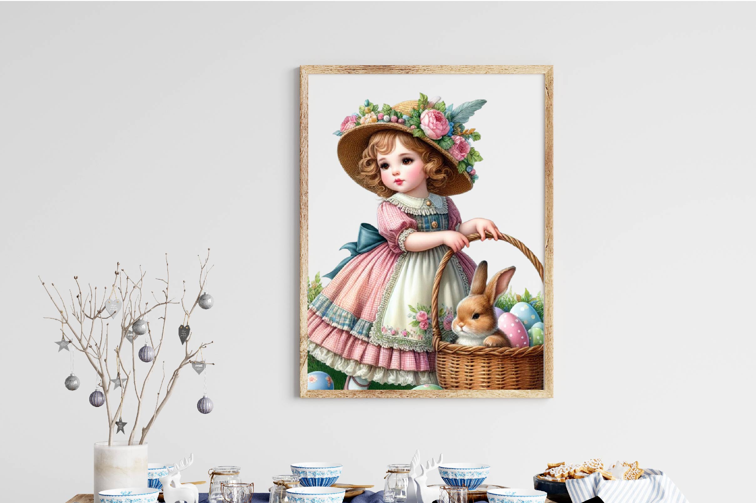 Easter Girl Clipart Bundle 2 - CraftNest - Digital Crafting and Art