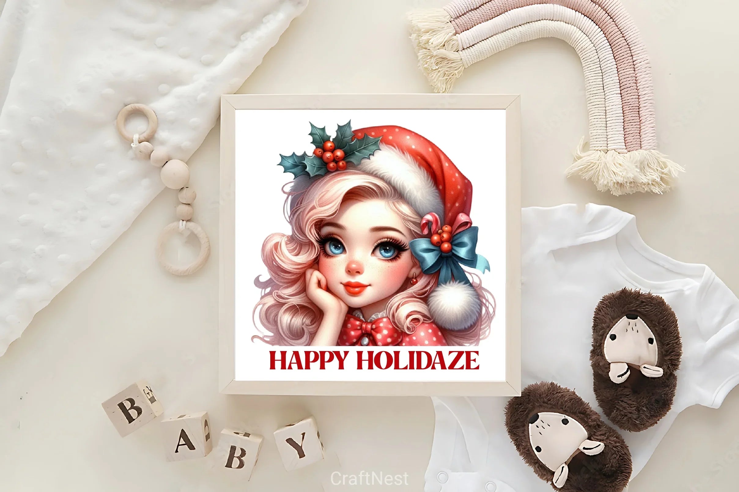 Happy Holidaze Clipart Bundle - CraftNest - Digital Crafting and Art