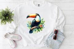 Toucan Rainforest Clipart Bundle - CraftNest - Digital Crafting and Art