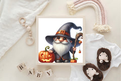 Halloween Gnome Clipart Bundle - CraftNest - Digital Crafting and Art