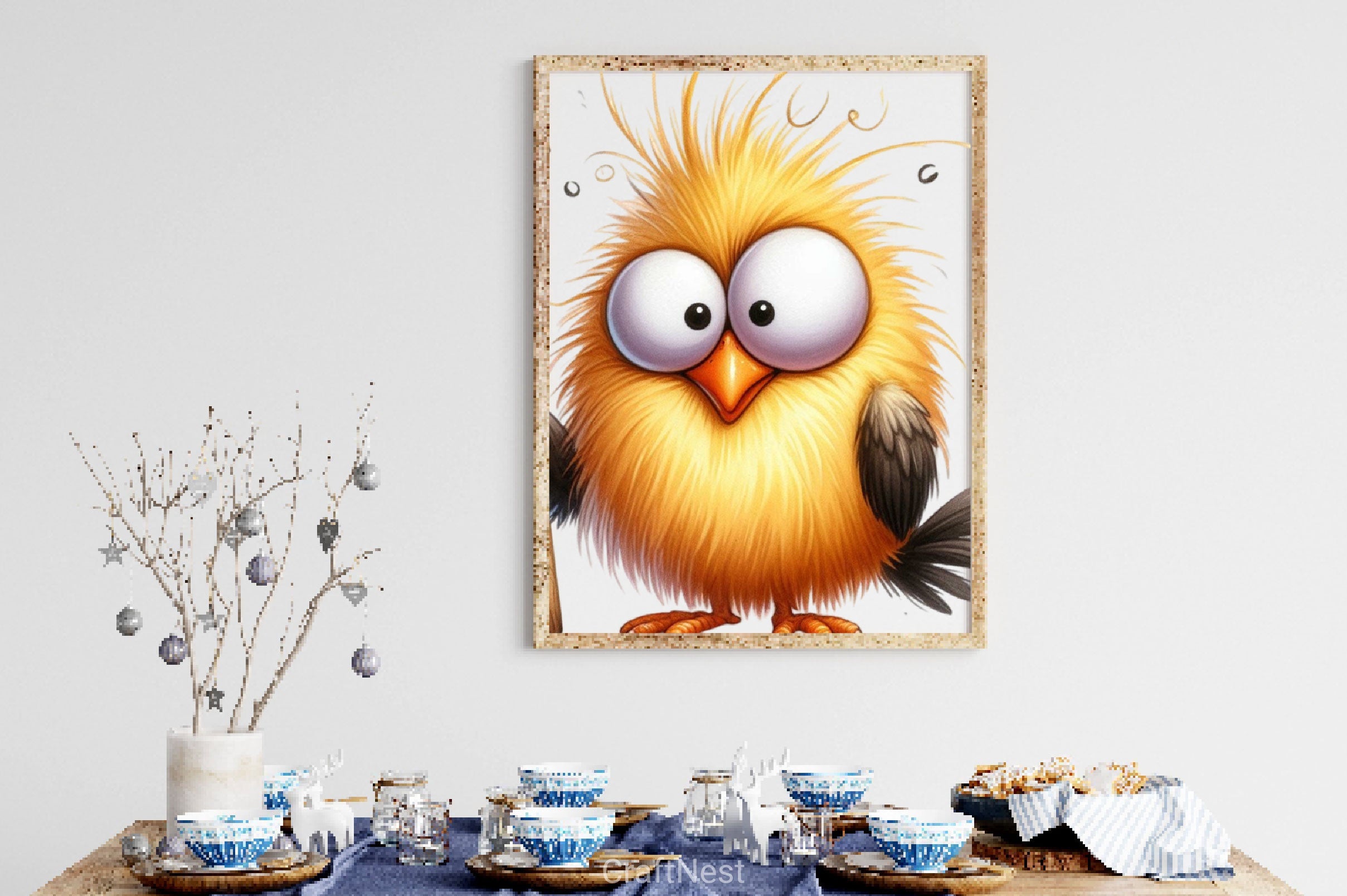 Funny Bird Clipart Bundle 9 - CraftNest - Digital Crafting and Art