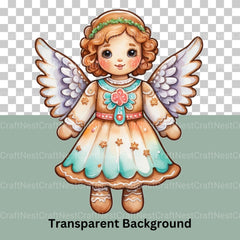 Gingerbread People Clipart Bundle - CraftNest - Digital Crafting and Art