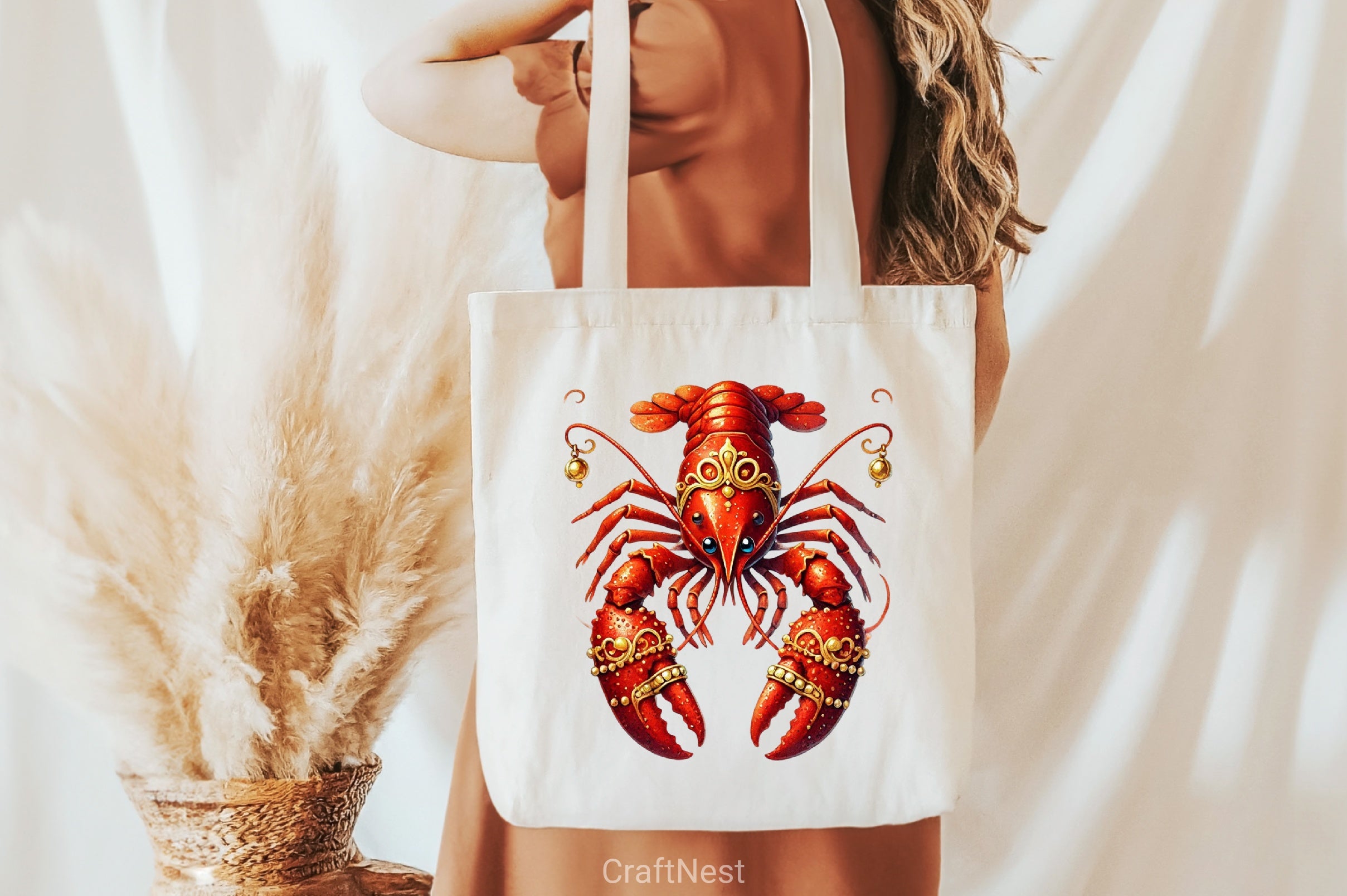 Lobster Mardi Gras Clipart Bundle 1 - CraftNest - Digital Crafting and Art