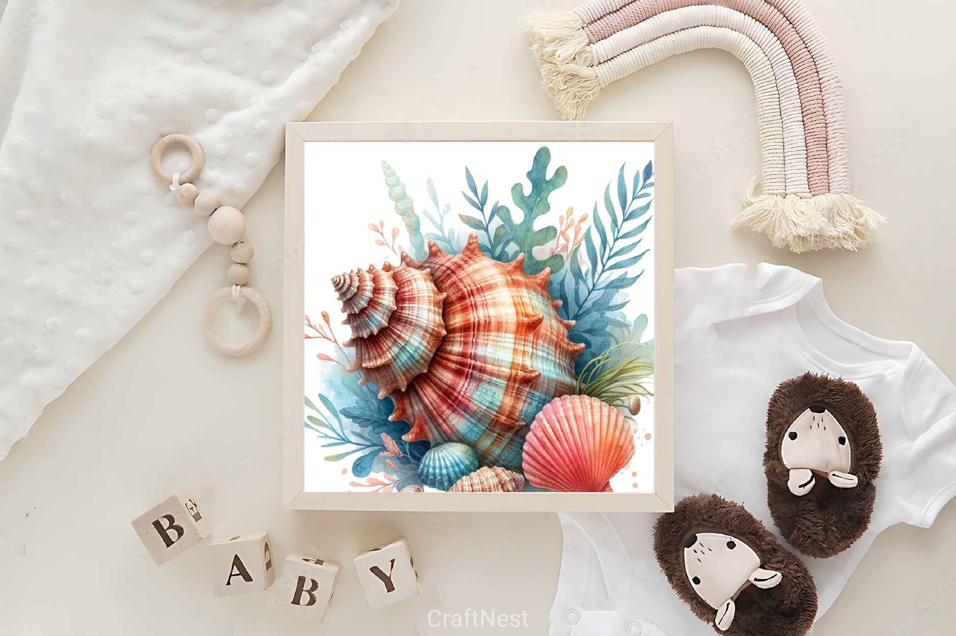 Seashell Clipart Bundle - CraftNest - Digital Crafting and Art