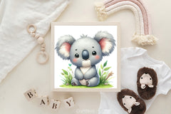 Cute Baby Koala Clipart Bundle - CraftNest - Digital Crafting and Art