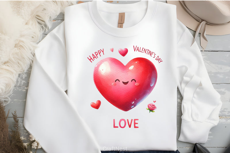 Valentine's Day Heart Clipart Bundle - CraftNest - Digital Crafting and Art