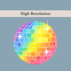 Neon Retro 1 Clipart Bundle 1 - CraftNest - Digital Crafting and Art