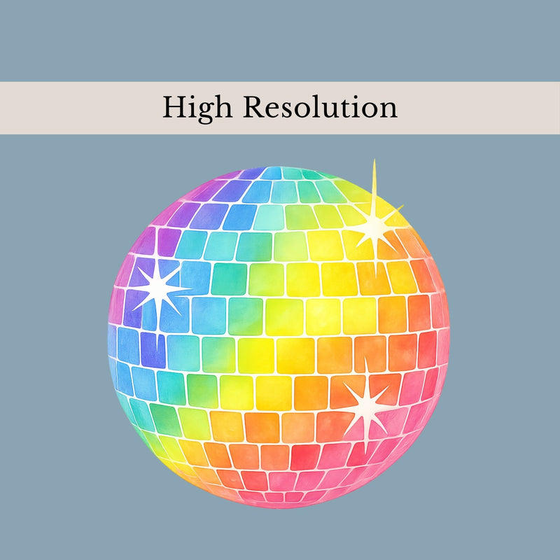 Neon Retro 1 Clipart Bundle 1 - CraftNest - Digital Crafting and Art