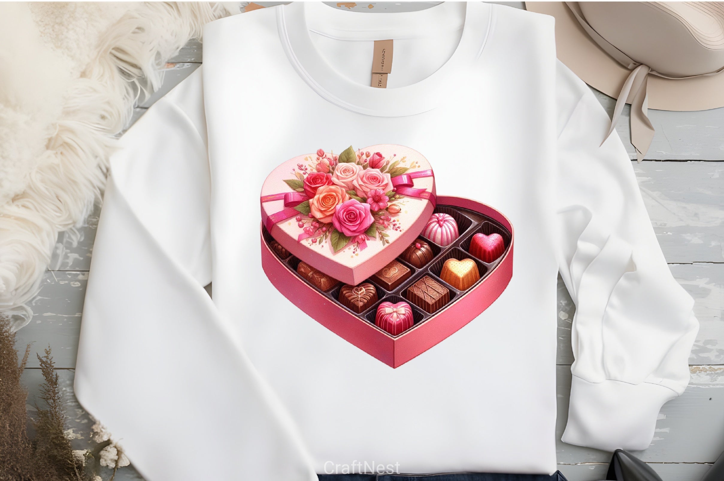 Valentine Chocolates Clipart Bundle - CraftNest - Digital Crafting and Art