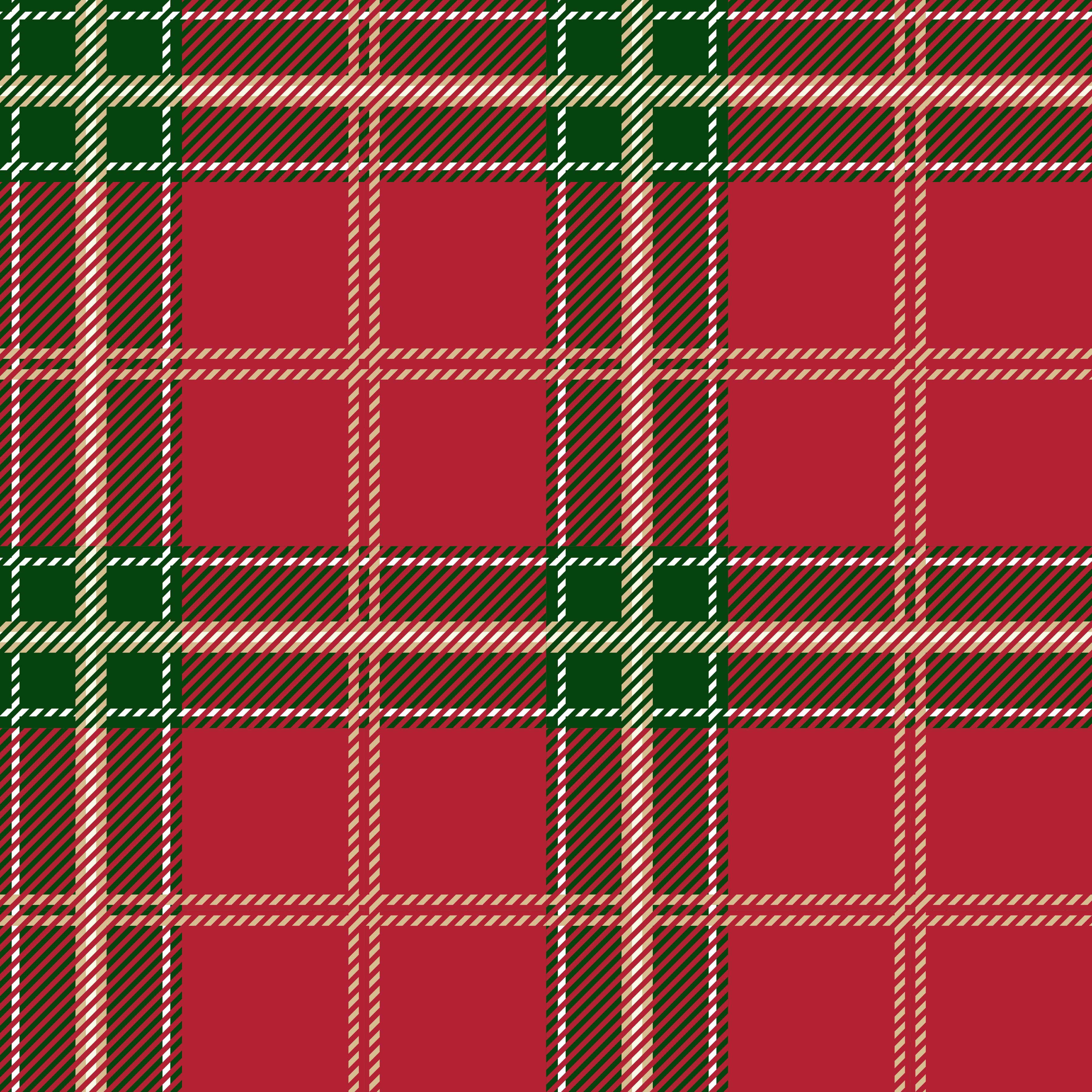 Christmas Tartan Seamless Digital Paper - CraftNest - Digital Crafting and Art