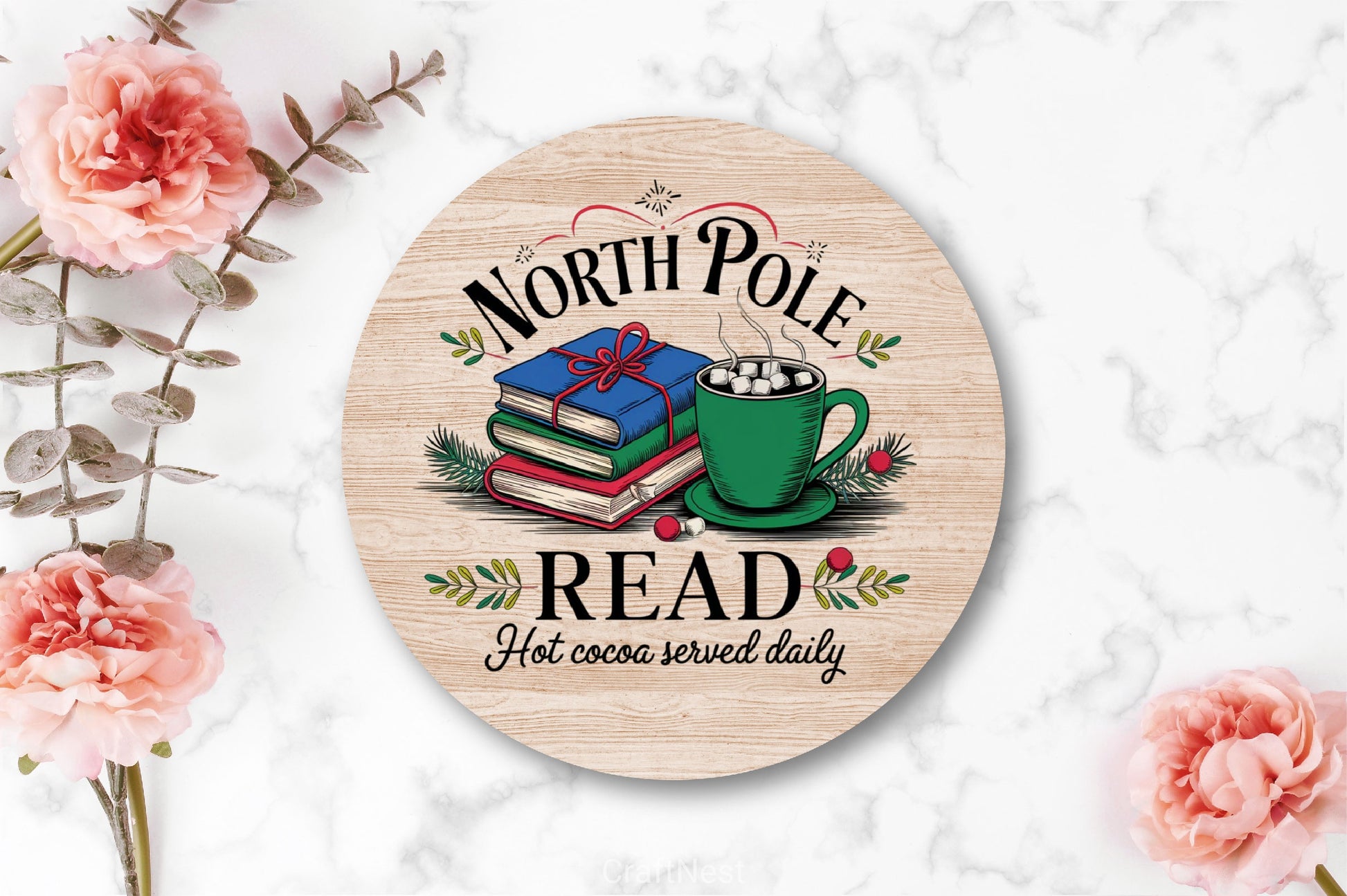 All Booked For Christmas Christmas Clipart Bundle - CraftNest - Digital Crafting and Art