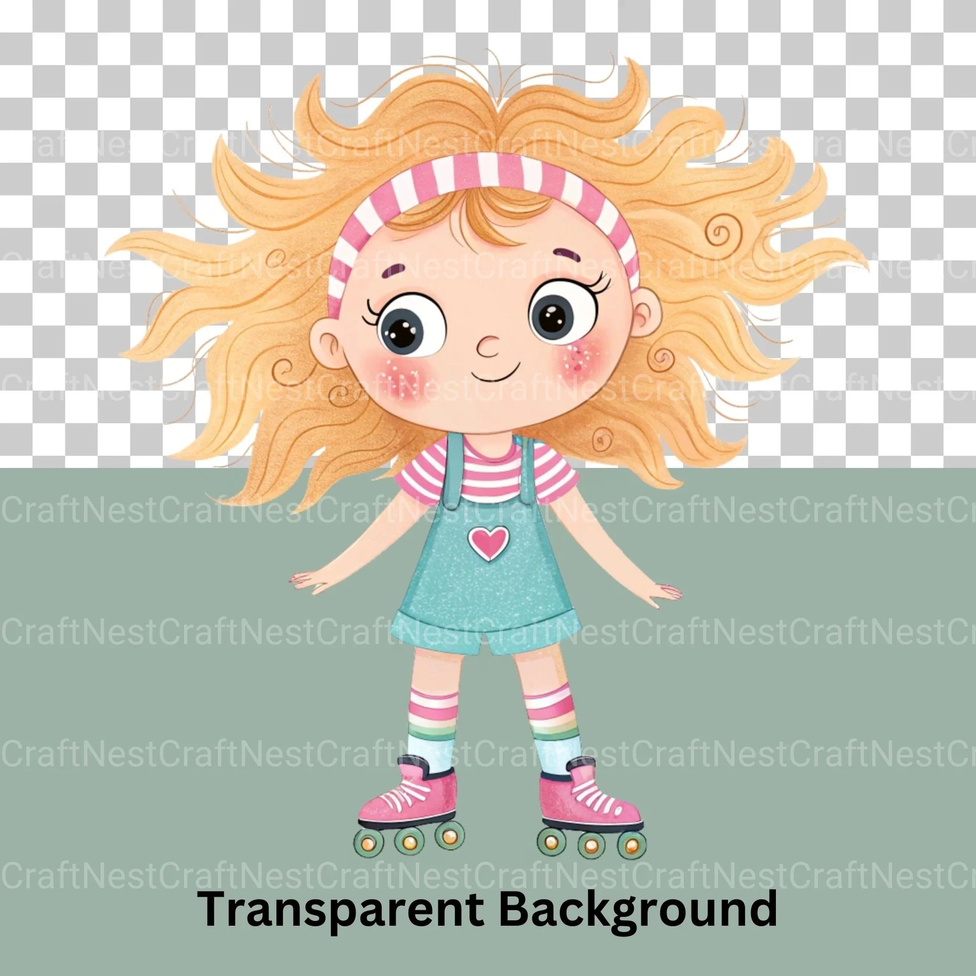 Quirky Girls Clipart Bundle 2 - CraftNest - Digital Crafting and Art