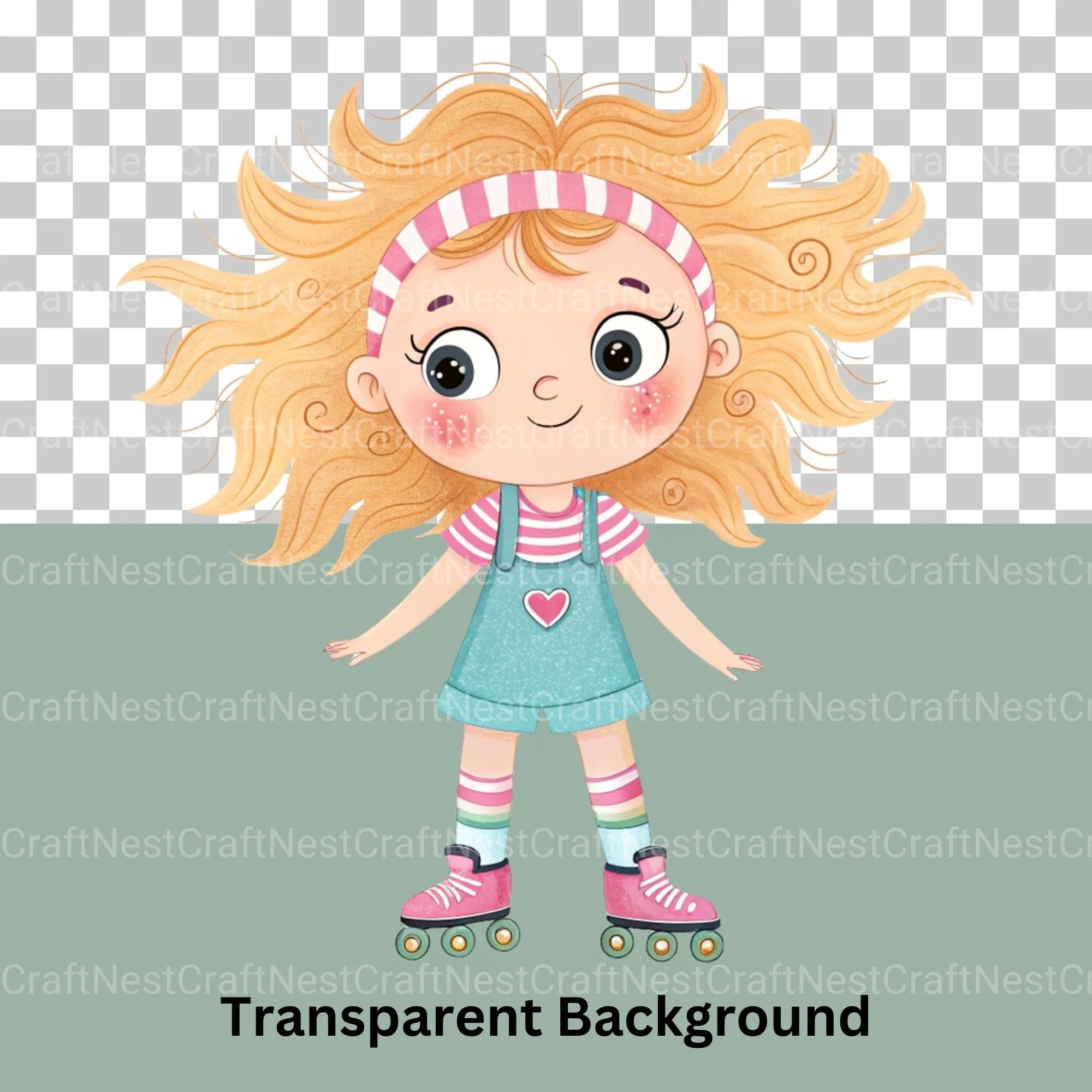 Quirky Girls Clipart Bundle 2 - CraftNest - Digital Crafting and Art