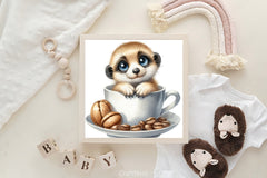 Cute Meerkat Clipart Bundle - CraftNest - Digital Crafting and Art