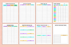Craft Business Organizer for Efficient Management - CraftNest - Digital Crafting and Art