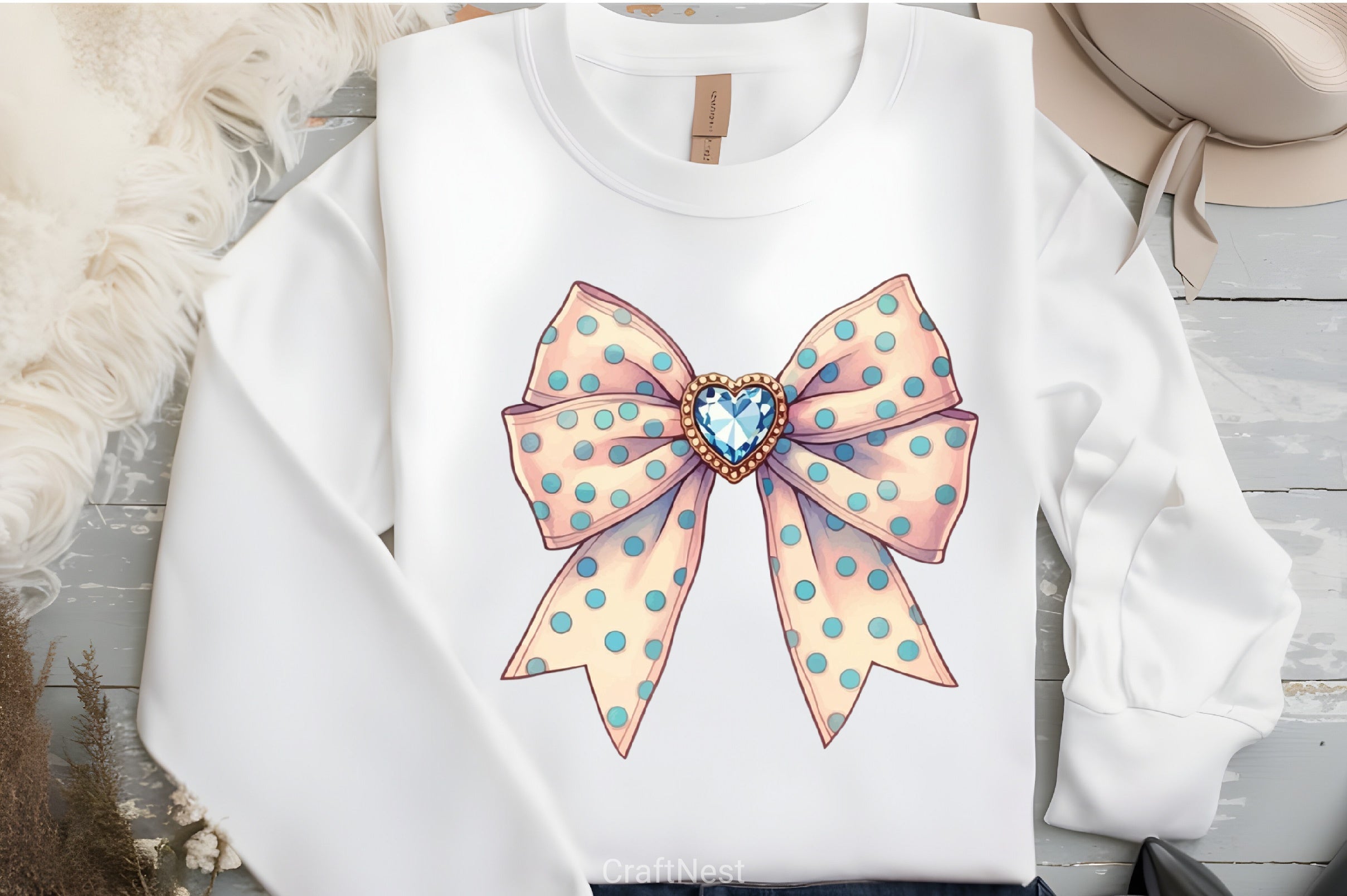 Coquette Valentine Clipart Bundle 11 - CraftNest - Digital Crafting and Art