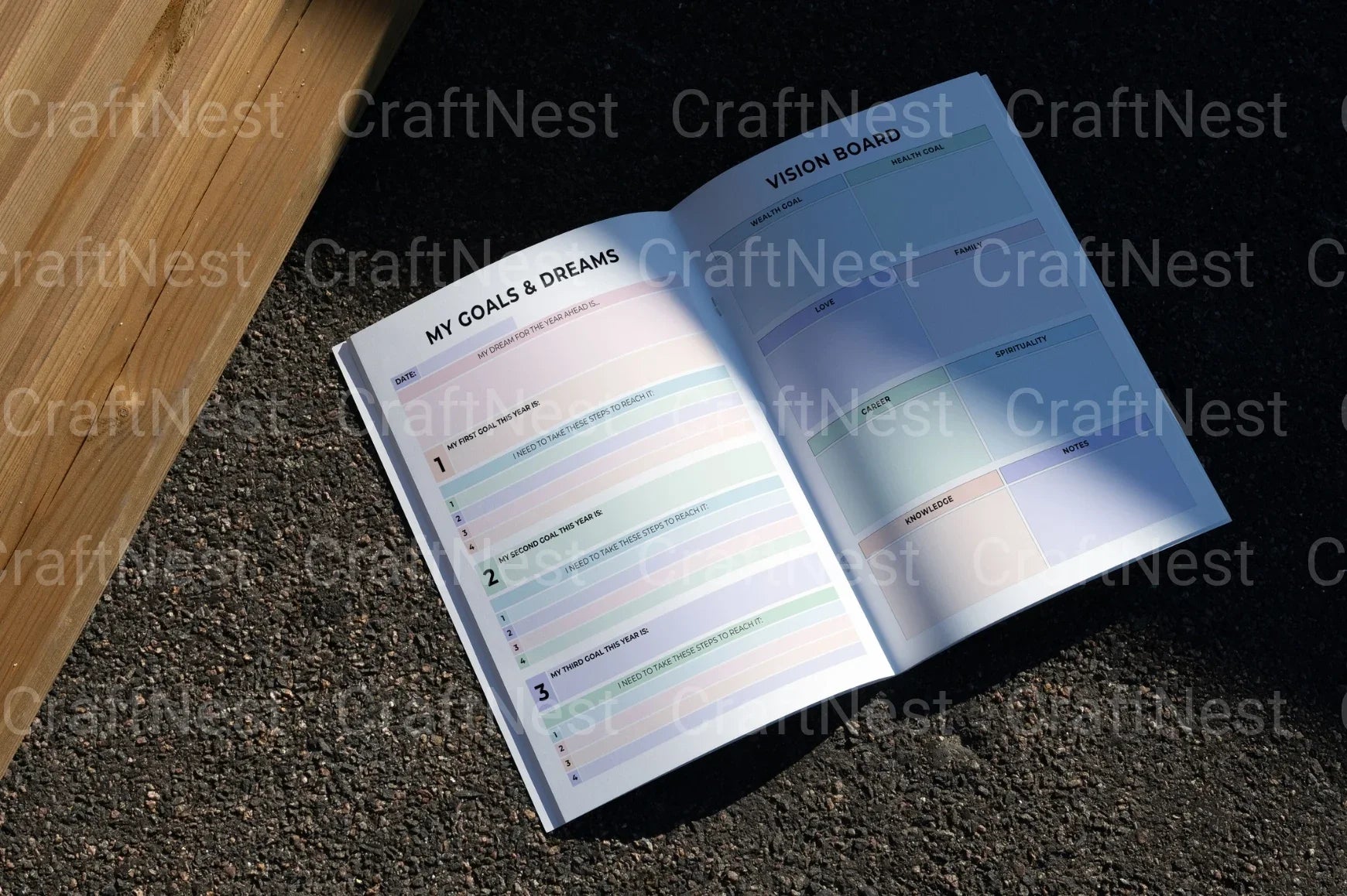 Effective Goal Planner for Success - CraftNest - Digital Crafting and Art