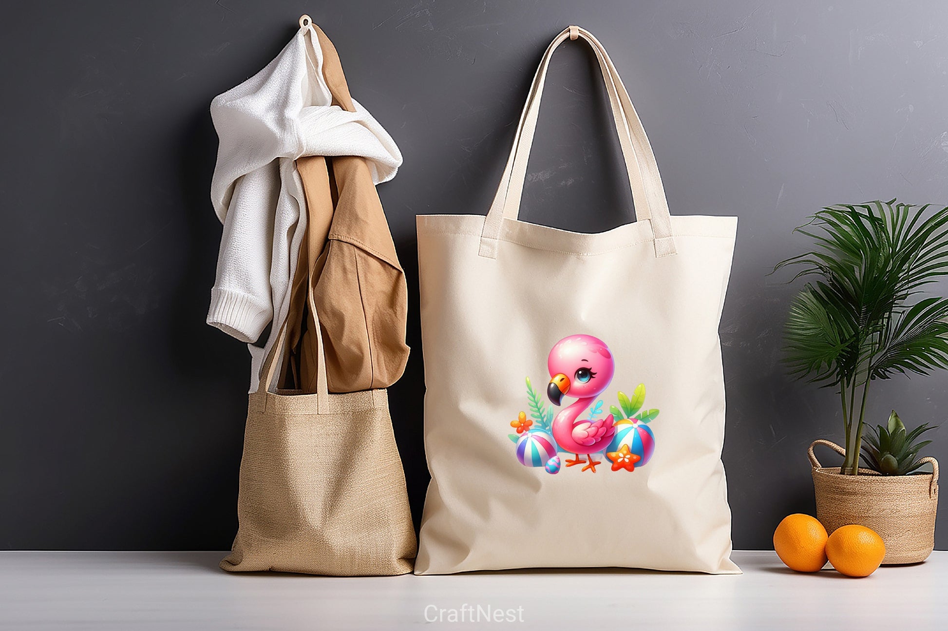 Flamingo Clipart Bundle 3 - CraftNest - Digital Crafting and Art