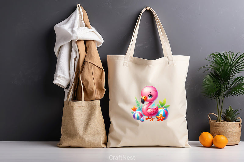 Flamingo Clipart Bundle 3 - CraftNest - Digital Crafting and Art