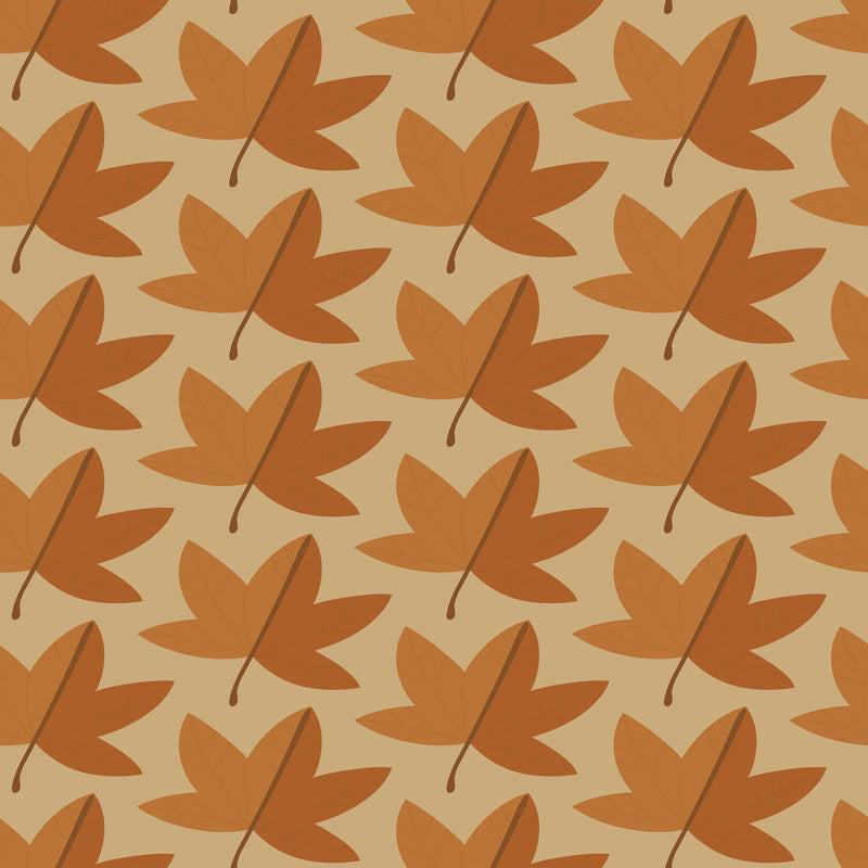 Fall Leaves Seamless Digital Paper - CraftNest - Digital Crafting and Art