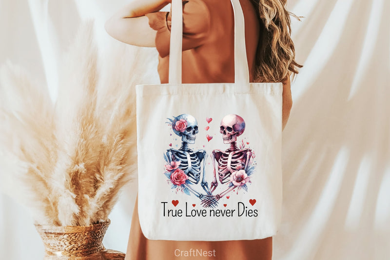 Skeleton Valentine's Day Clipart Bundle 5 - CraftNest - Digital Crafting and Art