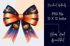 Halloween Bow Ribbon Clipart Bundle 2 - CraftNest - Digital Crafting and Art