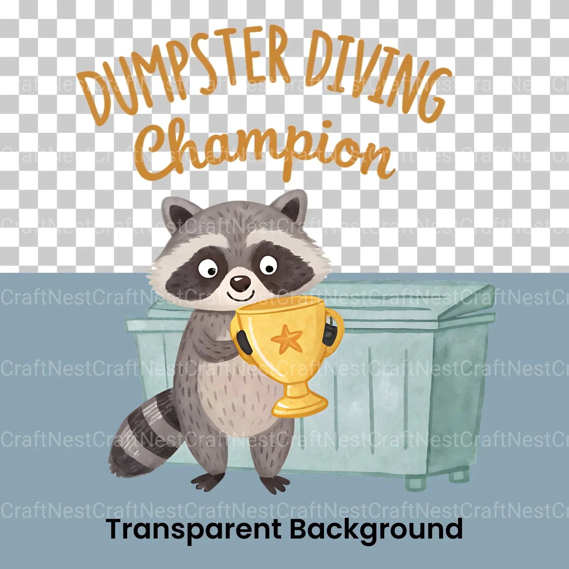 Raccoons Clipart Bundle - CraftNest - Digital Crafting and Art