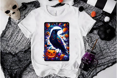 Raven Bird Tarot Card Clipart Bundle 15 - CraftNest - Digital Crafting and Art