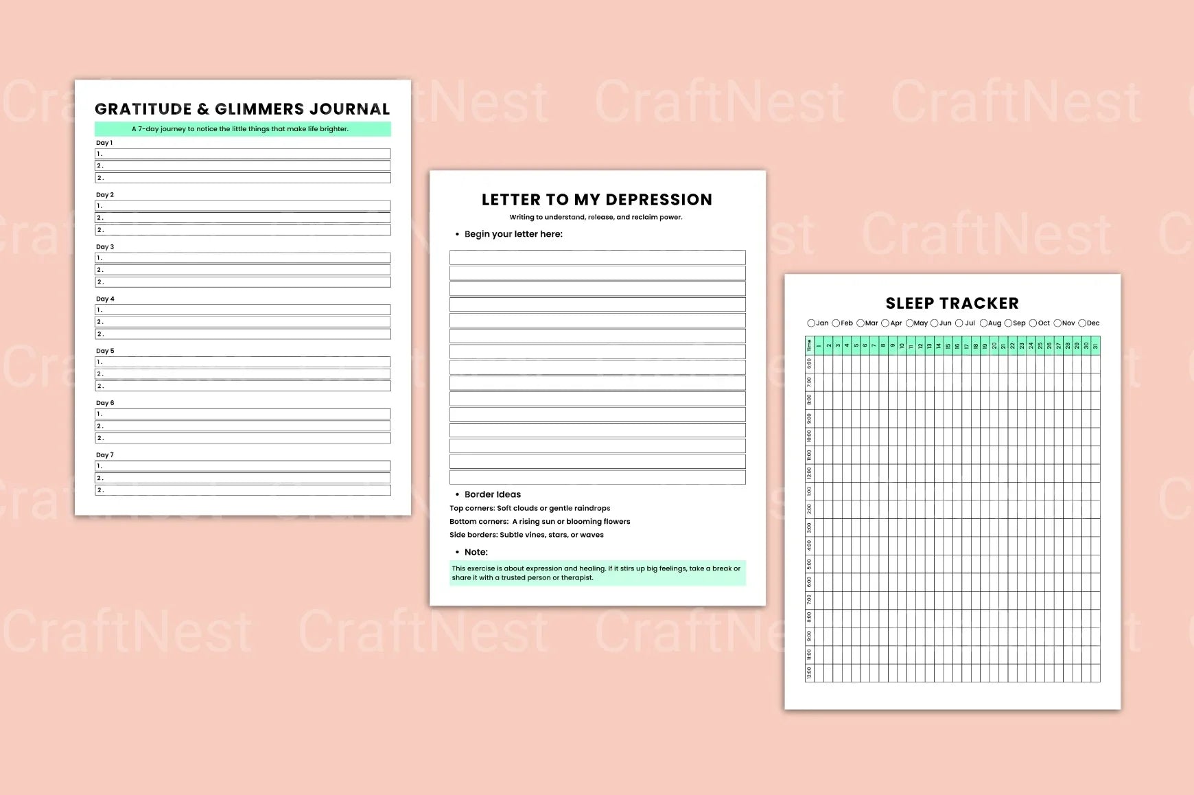 Depression Recovery Guide - CraftNest - Digital Crafting and Art