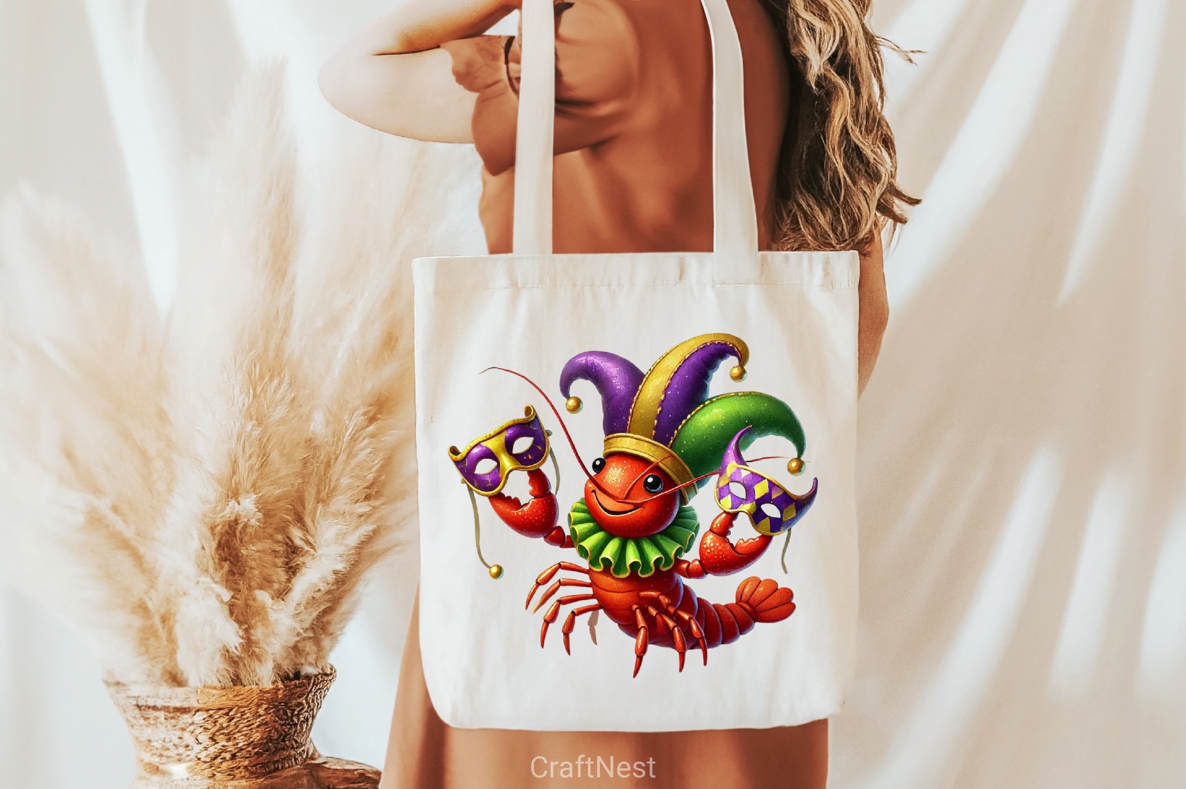 Lobster Mardi Gras Clipart Bundle 3 - CraftNest - Digital Crafting and Art