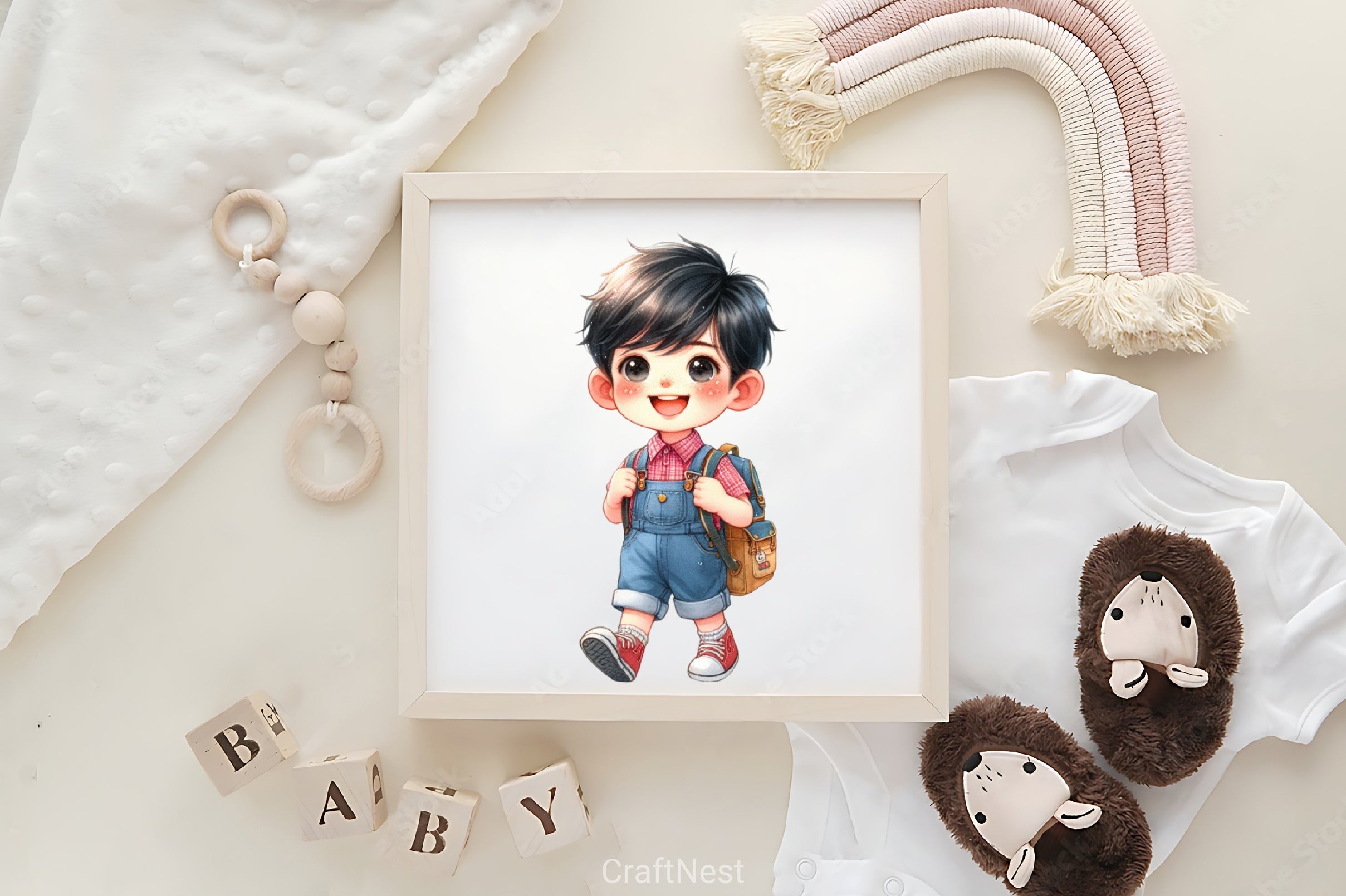 Happy Kids Clipart Bundle - CraftNest - Digital Crafting and Art