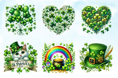 St Patrick's Day Clipart Bundle 13 - CraftNest - Digital Crafting and Art